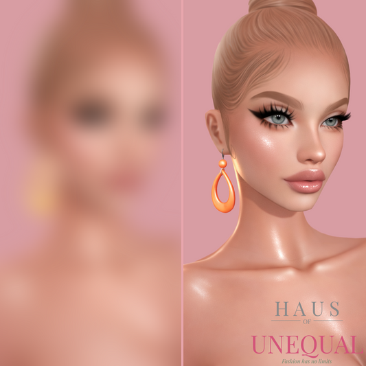 IMVU | IsoEarrings | Orange