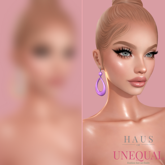 IMVU | IsoEarrings | Purple