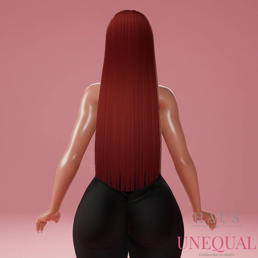 IMVU | Pacchetto Capelli Lisci Naturali - Collezione Completa | 8 Varianti di Texture